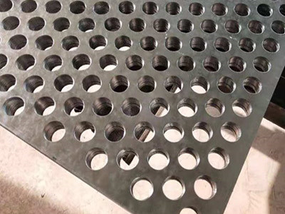 锰板冲孔网图片2